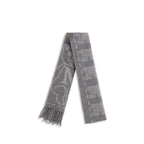 Max Mara Gray Cashmere Scarf