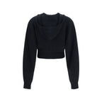 Max Mara Black Wool Oves Aries Cardigan