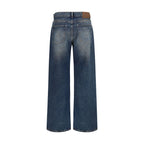Our Legacy Blue Cotton Relaxed Fit Jeans