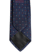 Dolce & Gabbana Blue Diamond Lattice Adjustable Necktie Men Accessory Tie