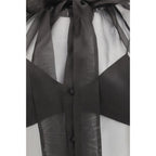 Ermanno Scervino Black Silk Blouse