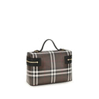 Burberry Brown Cotton Shoulder Bag