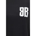 Balenciaga Black Cotton T-Shirt