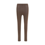 Balenciaga Brown Viscose Leggings