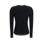 Thom Browne Black Wool Oves Aries Cardigan