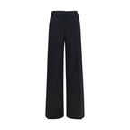 Fendi Black Cotton Casual Pants