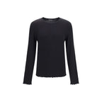 Our Legacy Black Cotton Sweatshirt