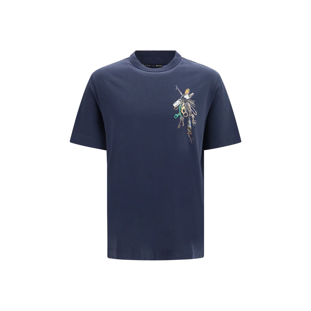 Barbour Blue Cotton T-Shirt