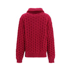 Prada Multicolor Wool Oves Aries Cardigan