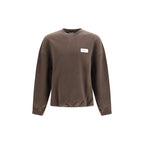 Jacquemus Brown Cotton Sweatshirt