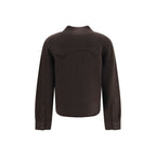 Guest in Residence Brown Denim Shirt