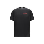 Balenciaga Black Cotton T-Shirt