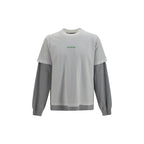 Balenciaga White Cotton Long Sleeve T-Shirt