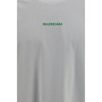Balenciaga White Cotton Long Sleeve T-Shirt