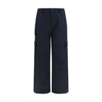 Balenciaga Black Cotton Cargo Pants
