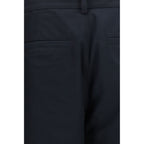 Balenciaga Black Cotton Cargo Pants
