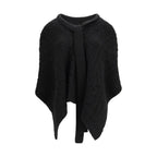 Ermanno Scervino Black Cashmere Coat