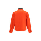 GR10K Red Wool Oves Aries Full-Length Jacket