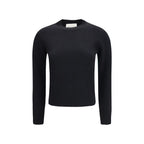 Ami Paris Black Wool Oves Aries Sweatshirt