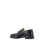 Maison Margiela Black Calf Leather Bos Taurus Slip-On Loafers