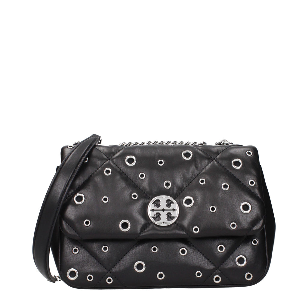Tory Burch Black Leather Crossbody Bag