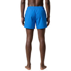 EA7 Emporio Armani Blue Polyester Swim Shorts
