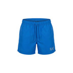 EA7 Emporio Armani Blue Polyester Swim Shorts