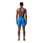 EA7 Emporio Armani Blue Polyester Swim Shorts