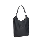 Miu Miu Black Calf Leather Bos Taurus Shoulder Bag