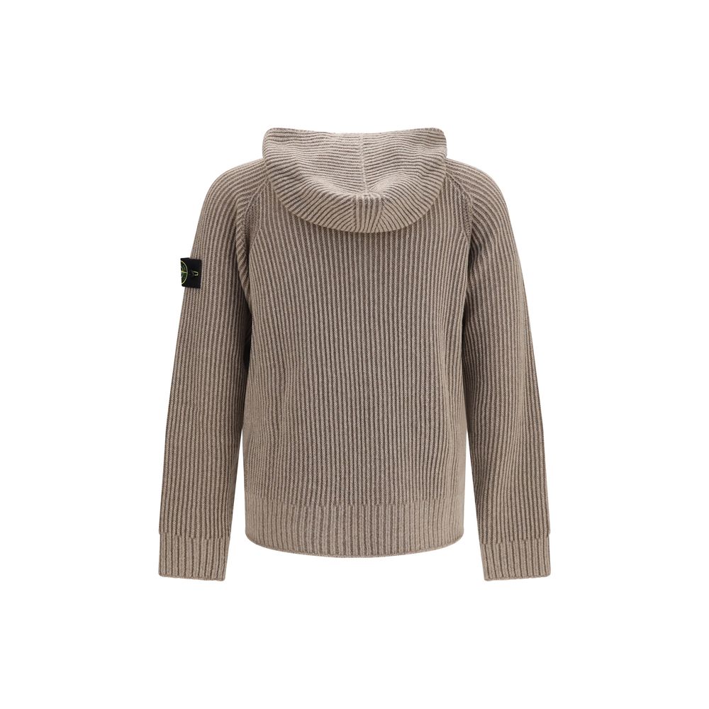 Stone Island Beige Cashmere Sweatshirt
