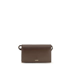 Jil Sander Brown Calf Leather Bos Taurus Wallet