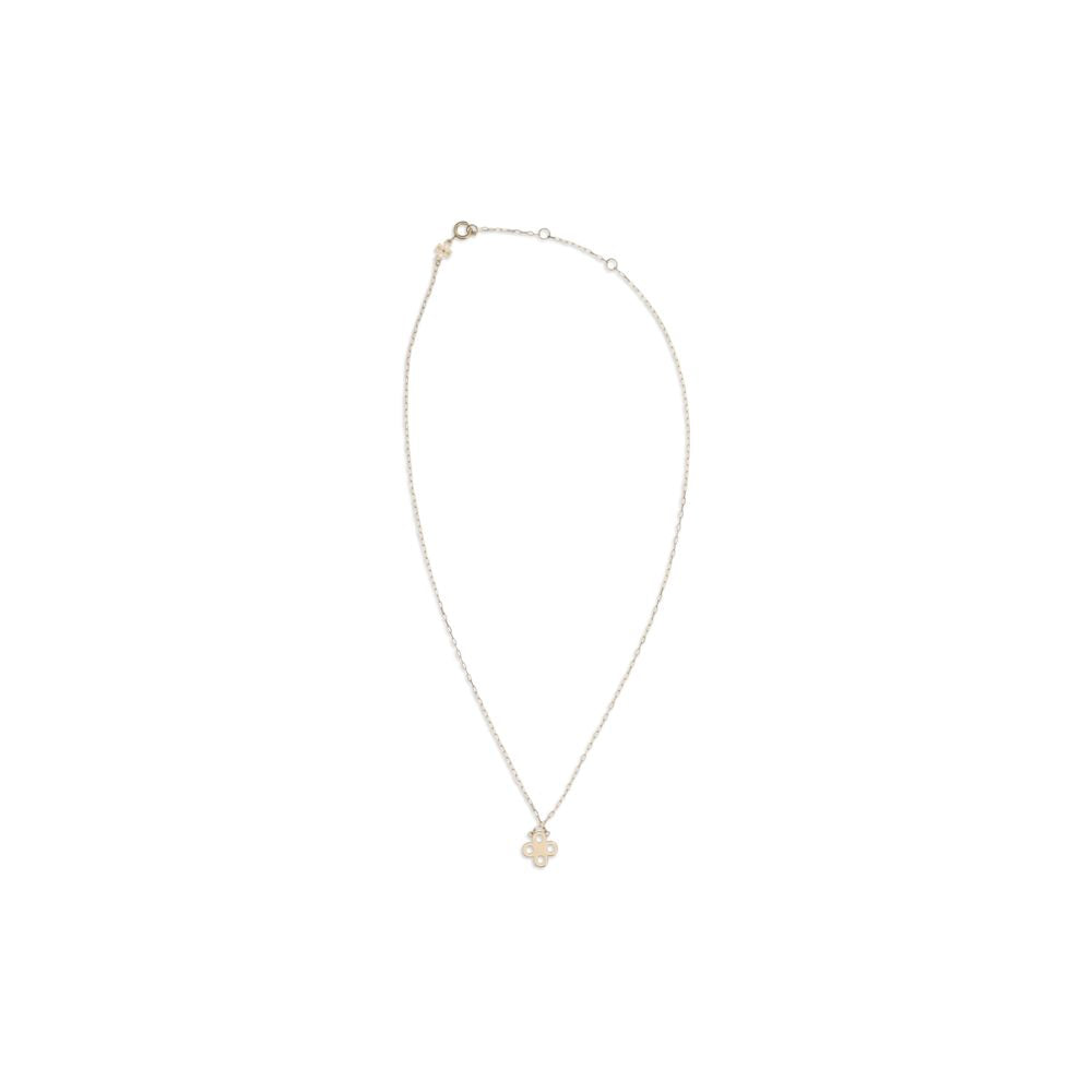 Tory Burch Gold Brass Necklace