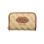 Guess Jeans Beige Polyester Wallet