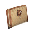 Guess Jeans Beige Polyester Wallet
