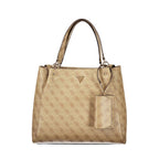 Guess Jeans Beige Polyethylene Handbag