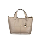 Furla Gray Leather Handbag