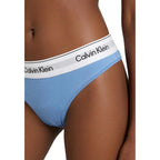 Calvin Klein Underwear Blue Cotton Pantie