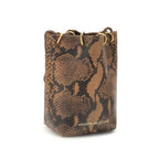 Benedetta Bruzziches Brown Calf Leather Bos Taurus Backet Bag