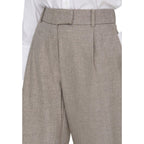 Only Beige Polyester Dress Pants