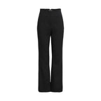 Only Black Recycled Polyester Flared Pants
