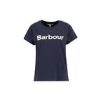 Barbour Blue Cotton T-Shirt