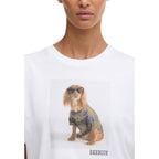 Barbour White Cotton T-Shirt