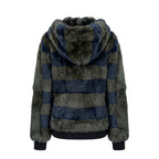 Mr&Mrs Italy Green Rabbit Fur Women Jacket