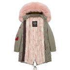 Mr&Mrs Italy Pink Cotton Women's Jacket