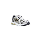 New Balance Silver Synthetic Athletic Sneakers