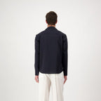 Autore Navy Blue Virgin Wool Jacket