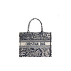 Dior Blue Cotton Tote Bag