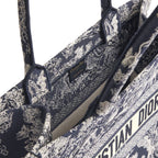 Dior Blue Cotton Tote Bag