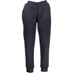 K-WAY Blu Cotton Men's Track Pant