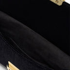 Emporio Armani Black Polyester Clutch Bag